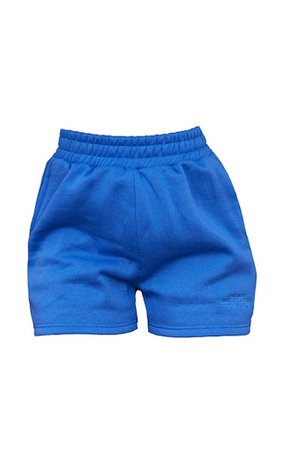 Bright Blue Sweat Shorts PLT