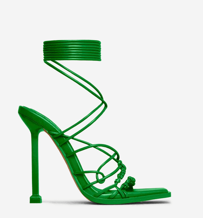green ego heels