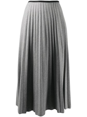 Shop Moncler pleated midi skirt with Express Delivery - FARFETCH