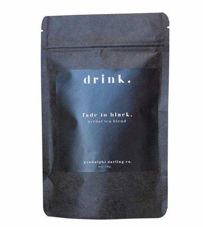 fade to black. herbal tea blend – Goodnight Darling Co.