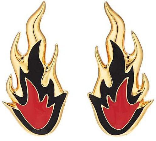 fire earrings