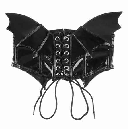 killstar bat corset belt