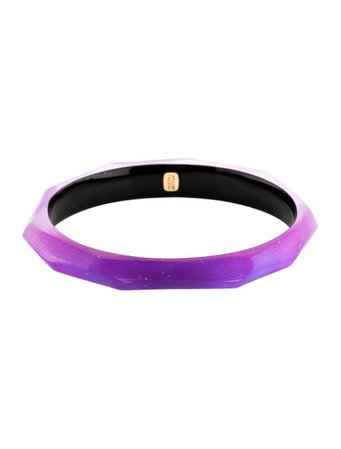 Alexis Bittar Faceted Lucite Bangle - Bracelets - WA541235 | The RealReal