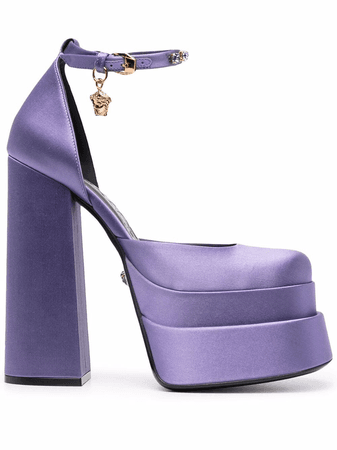 Versace Purple platforms