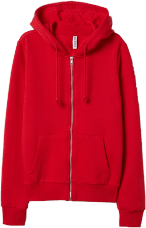 sweatshirt jacket -red