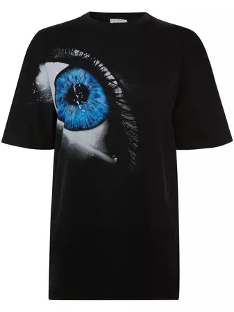 Alexander McQueen Iris Graphic Print T-shirt - Farfetch