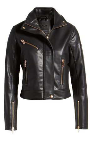 BLANKNYC The Essentials Faux Leather Moto Jacket | Nordstrom