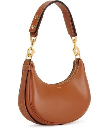 brown shoulder small bag