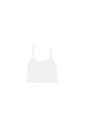 Seamless crop top with straps - Women's Just in | Stradivarius United States