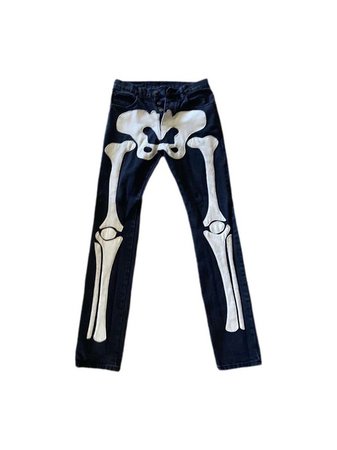 MNML MNML Skeleton Bone Denim Jeans
