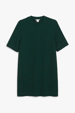 T-shirt dress - Green - Party dresses - Monki