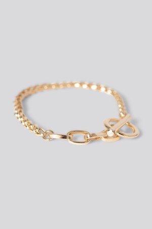 Christina Dueholm Gold Chain Bracelet Gold | na-kd.com