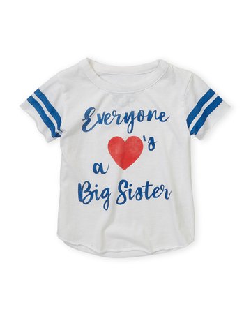 (Girls 4-6x) Big Sister Short Sleeve Tee | C21