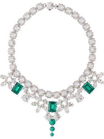 Miu Miu crystal-embellished Necklace - Farfetch
