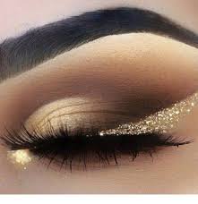 black and gold eyeshadow - Google Search