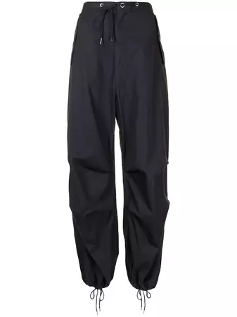 Shop Dion Lee parachute tapared trousers with Express Delivery - FARFETCH