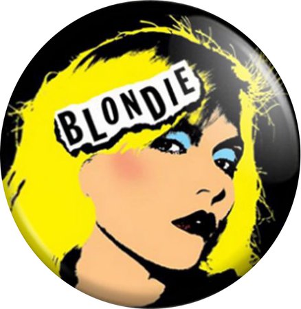 Blondie badge