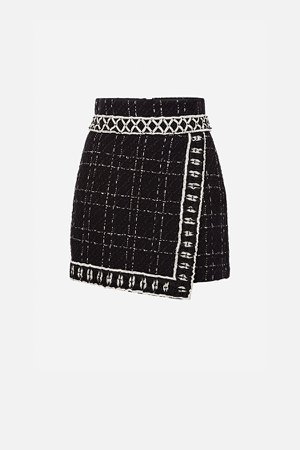 Elisabetta Franchi shorts in tweed fabric