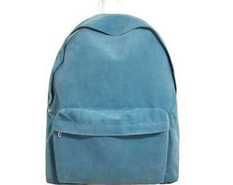 Basic Style Corduroy Backpack