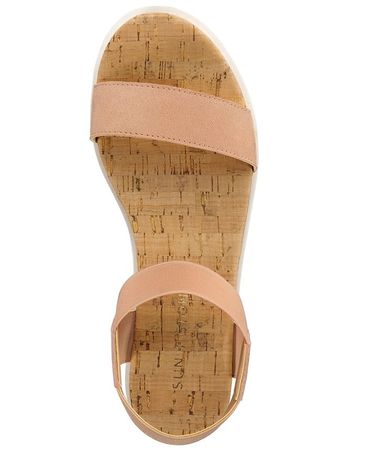 Sun + Stone Melanyy Wedge Sandals, Created for Macy's & Reviews - Sandals - Shoes - Macy's