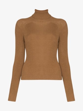 Carcel roll neck alpaca wool sweater | Browns