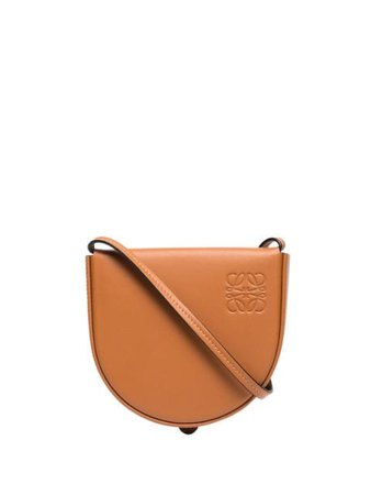 LOEWE small Heel crossbody bag brown C661T14X122530 - Farfetch
