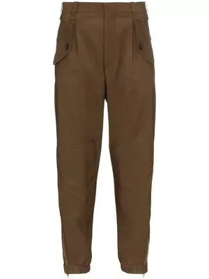 CHLOÉ cargo trousers with tapered hem