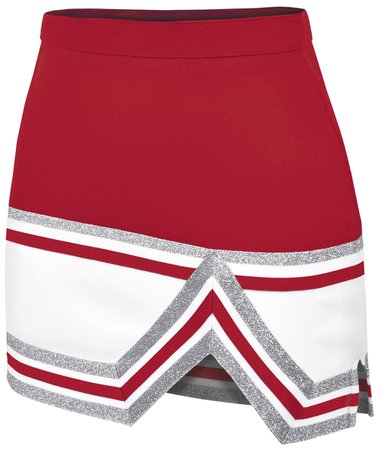 red cheer skirt