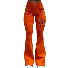 orange flare pants - Google Search