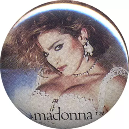 Madonna Pin, 1984 at Wolfgang's