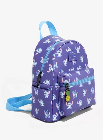 Loungefly Disney Stitch Poses Mini Backpack