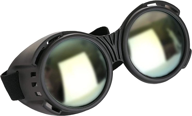 Amazon.com: Industrial Goggles Black/Mirror - ST : Clothing, Shoes & Jewelry