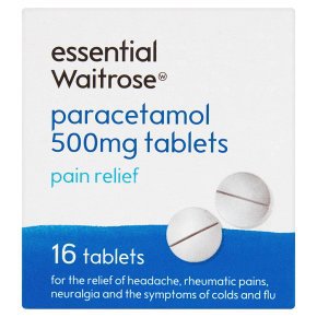 Essential Round Paracetamol Tablets | Waitrose & Partners