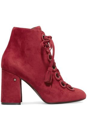 Paddle lace-up suede ankle boots | LAURENCE DACADE | Sale up to 70% off | THE OUTNET