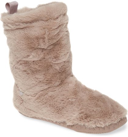 Joules Homestead Luxe Faux Fur Slipper Sock (Women) | Nordstrom