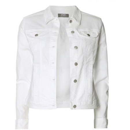 white denim jacket polyvore - Búsqueda de Google