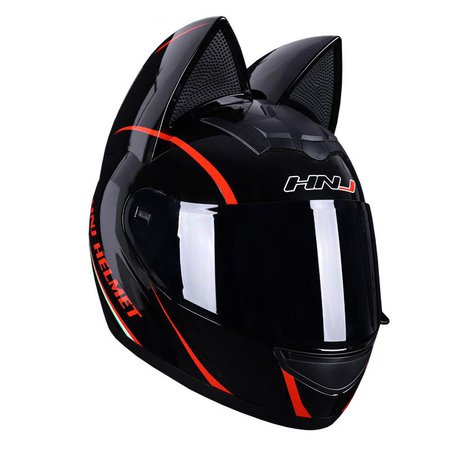 Women Cat Ears Motorcycle Helmet – Biker Forward