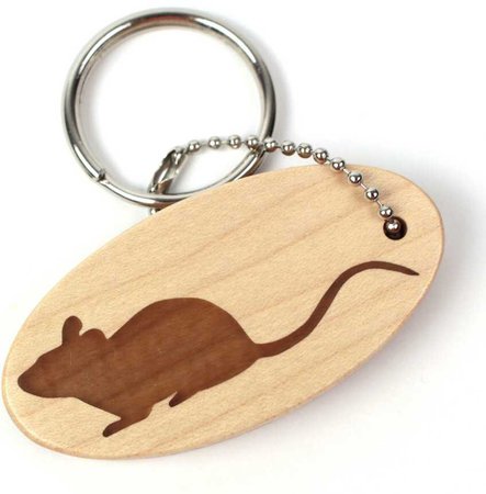 year of the rat keychain