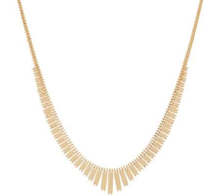 Imperial Gold 20" Statement Necklace, 14K Gold, 20.1g — QVC.com