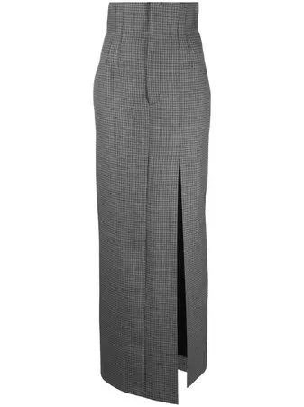 Philosophy Di Lorenzo Serafini high-waist Wool Maxi Skirt - Farfetch