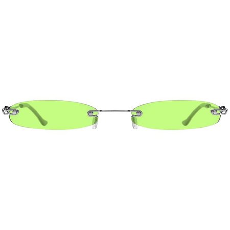 Christianah Jones Lime Shady sunglasses For Sale at 1stdibs