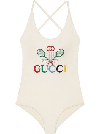 Gucci Tennis Swimsuit Aw19 | Farfetch.com