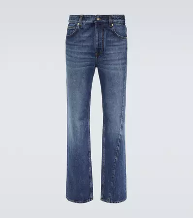 Loewe Deconstructed Straight Jeans