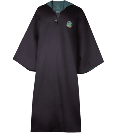 Long Black Robe - Slytherin