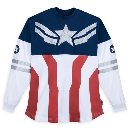 Captain America Spirit Jersey for Adults – The Falcon and the Winter Soldier | shopDisney