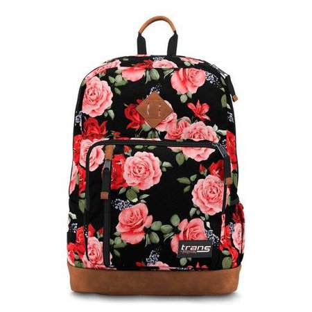 floral backpack
