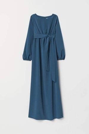 MAMA Long Dress - Blue