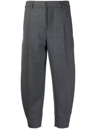 AMI Paris tailored cropped trousers - FARFETCH