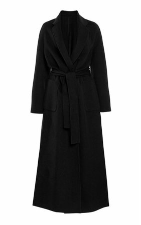 Double Wool Long Coat By Elie Saab | Moda Operandi