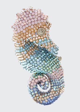 Judith Leiber Couture Seahorse Crystal Pillbox - Bergdorf Goodman